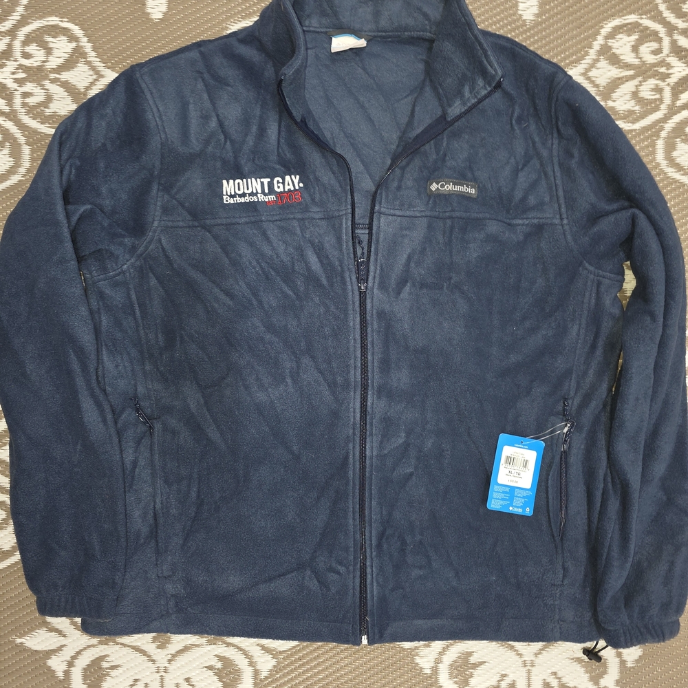 Columbia Men's Navy Fleece Jacket